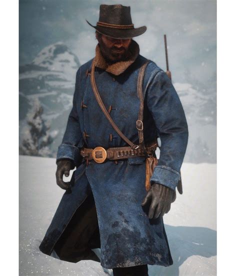 arthur morgan winter jacket